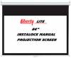 LIBERTY SHOW MANTO PREMIUM QUALITY MOTORIZED SCREEN 6X4,4:3